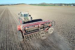 0 SEMEATO TDNG 420 DOUBLE DISC SEEDER NEW RED