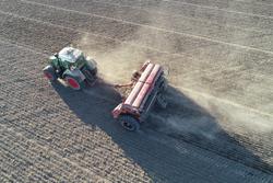 0 SEMEATO TDNG 420 DOUBLE DISC SEEDER NEW RED