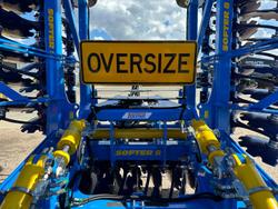 2024 Farmet Softer 8Ps Trailing Linkage Speed Disc +V Roller Ex Demo BLUE