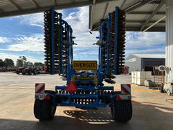 2024 Farmet Softer 8Ps Trailing Linkage Speed Disc +V Roller Ex Demo BLUE