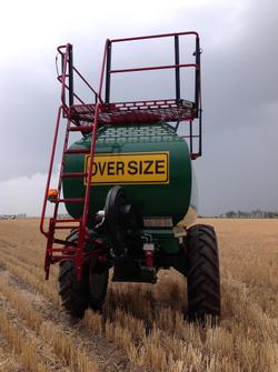 0 JANKE 9000L AIR MASTER TRAILING AIR CART