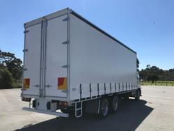 2024 Fuso Fighter 2427 Xxlwb Auto 14 Pallet Curtain Sider FIGHTER 2427 White