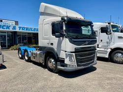 2017 Volvo Fm450 Only 256197 Klm Best Avait $161500 Plus Gst Light Use VOLVO FM450 SLEEPER WHITE