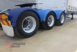 2007 Maxitrans 12 Pallet Dropdeck Curtainsider A Trailer with Mezz