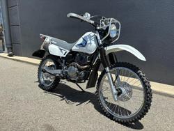 2025 Suzuki Trojan (DR200SE) Trojan White