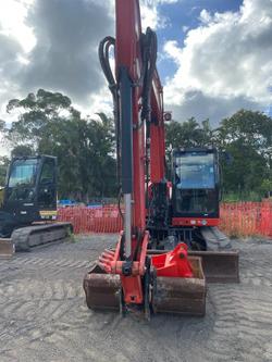 2021 Kubota Kx080-3S Orange