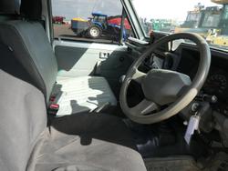 1998 Toyota Landcruiser Ute SILVER