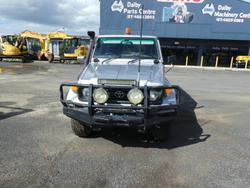 1998 Toyota Landcruiser Ute SILVER
