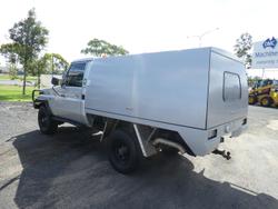 1998 Toyota Landcruiser Ute SILVER
