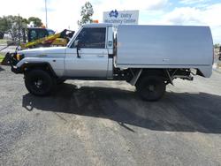 1998 Toyota Landcruiser Ute SILVER