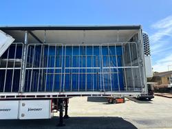 2016 Vawdrey St4 24 Pallet Sd Refrigerated Curtain Sider (Mezzanine)