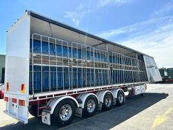2016 Vawdrey St4 24 Pallet Sd Refrigerated Curtain Sider (Mezzanine)