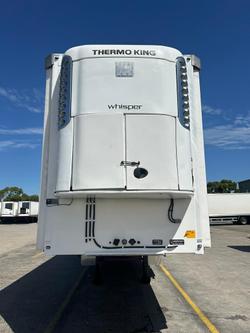 2016 Vawdrey St4 24 Pallet Sd Refrigerated Curtain Sider (Mezzanine)