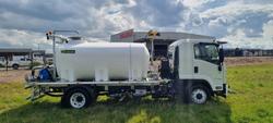 2024 TTi 8000L Cascade Water Truck - Isuzu Fsr 140/260 White