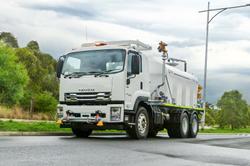 2024 TTi 13,000L Storm Water Truck - Isuzu-Fvz 260-300 White