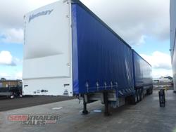 2005 Vawdrey 34 Pallet Dropdeck B Double Set with Mezz