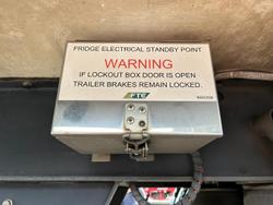 2017 FTE St2 14 Pallet, Tail Gate, Tri Zone