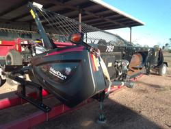 2019 MacDon P8 Canola Pick Up Front RED