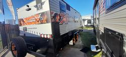 2024 JB Caravans Dirt Road Xtreme 21'6 Rear Door