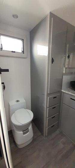 2023 JB Caravans Dirt Road Xtreme 22' Front Door
