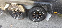 2023 JB Caravans Dirt Road Xtreme 22'6 Front Door