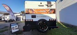2023 JB Caravans Dirt Road Xtreme 22'6 Front Door