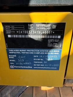 2022 Caterpillar
323