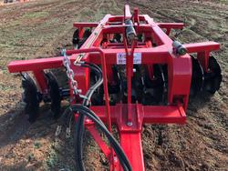 0 SERAFIN ECO BUSTA 28 PLATE OFFSET DISC NEW RED