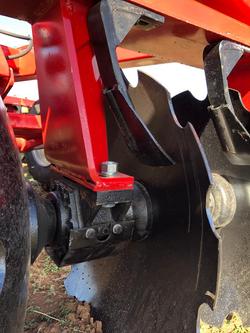 0 SERAFIN ECO BUSTA 28 PLATE OFFSET DISC NEW RED