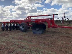 0 SERAFIN ECO BUSTA 28 PLATE OFFSET DISC NEW RED