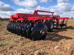 0 SERAFIN ECO BUSTA 28 PLATE OFFSET DISC NEW RED