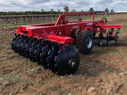 0 SERAFIN ECO BUSTA 28 PLATE OFFSET DISC NEW RED