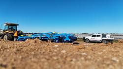 0 Farmet Triton Heavy 660Ps Combined Disc And Tyne Cultivator BLUE