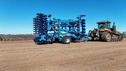 0 FARMET TRITON HEAVY 660PS COMBINED DISC AND TYNE CULTIVATOR BLUE