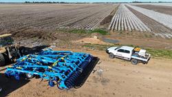 0 Farmet Triton Heavy 660Ps Combined Disc And Tyne Cultivator BLUE