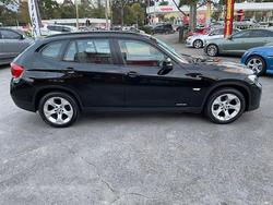 2010 BMW X1 sDrive18i E84 MY11 Black Sapphire