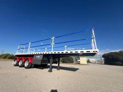 2025 Beavertail 30 Ft Tri Axle Flat Top Trailer