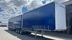 2025 Krueger 34P Drop Deck Mezzanine B Double Blue