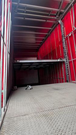 2015 Vawdrey 14P Double Drop A Mezz Curtain Sider Red