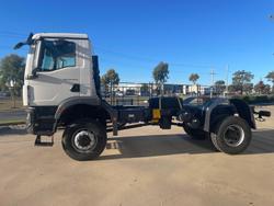 2025 MAN Tgm 18.320 4X4 Manual Spreader Spec In Stock Now! White