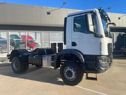 2025 MAN Tgm 18.320 4X4 Manual Spreader Spec In Stock Now! White