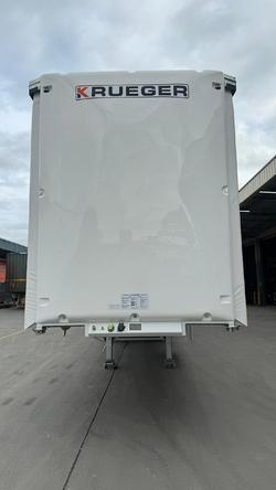 2025 Krueger 34P Straight Curtain Sider B Double White
