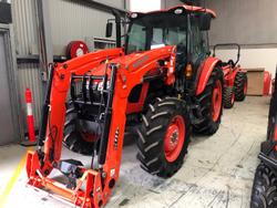 0 Kubota M5111dhc-Ds 111Hp Dual Speed Cab Tractor Quicke Loader 3Rd Fun Orange