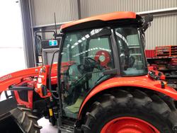 0 Kubota M5111dhc-Ds 111Hp Dual Speed Cab Tractor Quicke Loader 3Rd Fun Orange