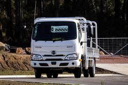 2024 Hino 300 Std Cab Auto Alloy Tray White