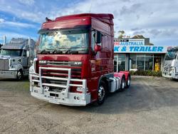 2020 DAF 105-510 New Eng 130621 Klm Ago Kw Hist $95000+Gst DAF 105-510 BIG CAB MAROON
