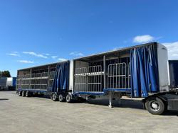 2021 Maxitrans St3 34 Pallet Drop Deck Mezzanine R/T