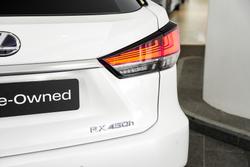 2021 Lexus RX 450h Sports Luxury GYL25R 4X4 On Demand White