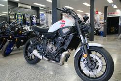 2024 YAMAHA XSR700 YAMAHA ROAD White