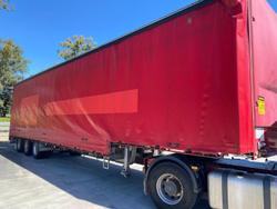 2016 Vawdrey 24P Drop Deck Curtain Sider Auto Mezz Decks Green